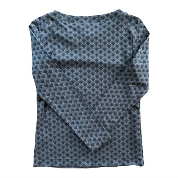 SPANNER Stretchy Long Sleeve Top With Embellished Collar Size S - Picture 4 of 7